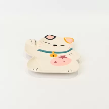 Lucky Cat Plate