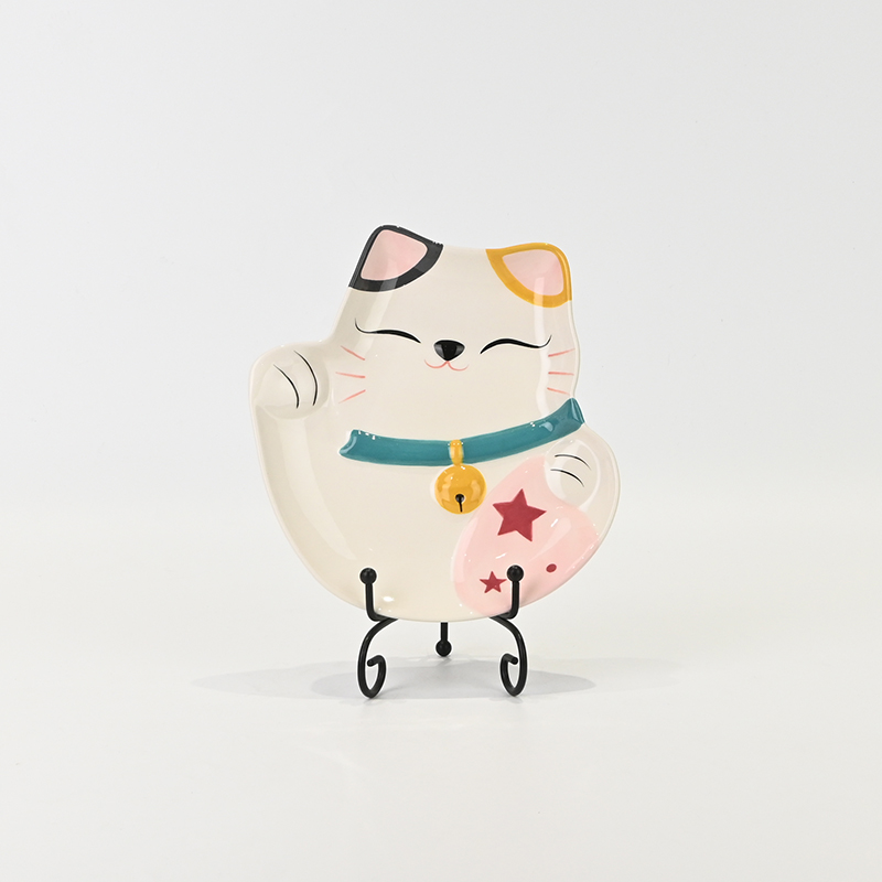 Lucky Cat Plate