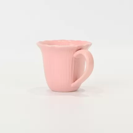 Flower Embossed Mug