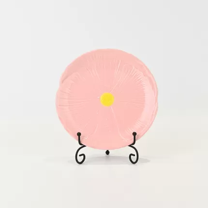 Flower Embossed Plate
