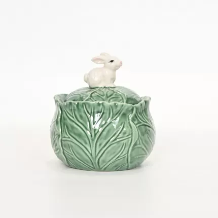 Vegetable Bunny Sugar Bowl