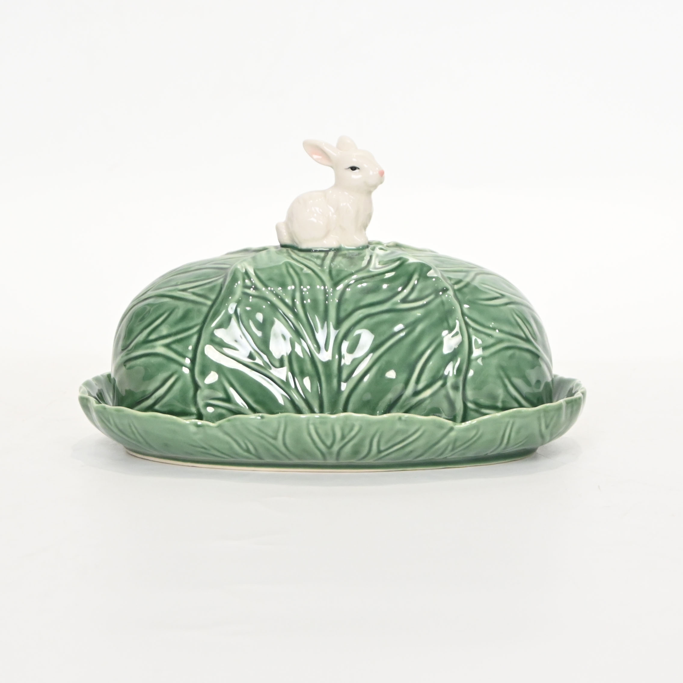 Vegetable Bunny Butter Dish