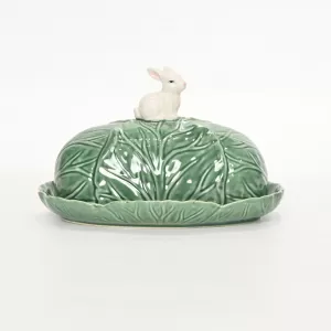 Vegetable Bunny Butter Dish