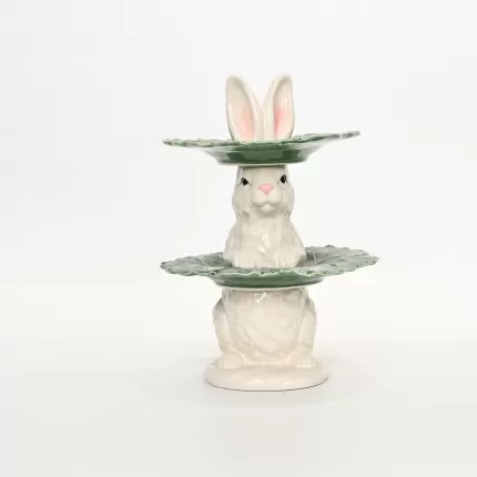 Vegetable Bunny Cake Stand