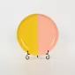 Balance·Two-color Plate-yellow & pink