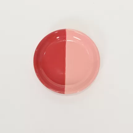 Balance·Two-color Plate-red & pink