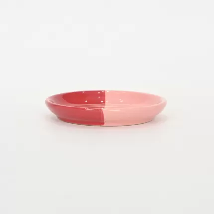 Balance·Two-color Plate-red & pink