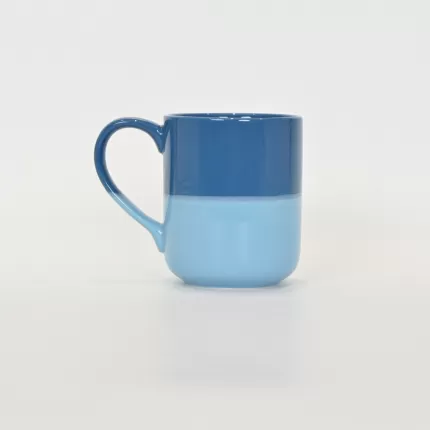 Balance·Two-color Mug-dark&light blue
