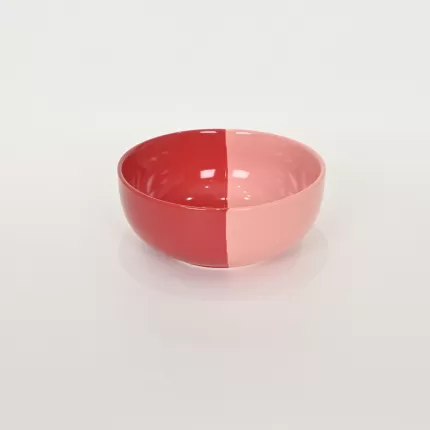 Balance·Two-color Bowl-red & pink