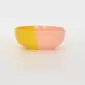 Balance·Two-color Bowl-yellow & pink