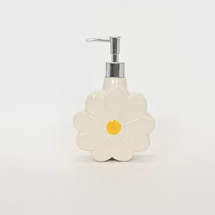 Floral Lotion Bottle