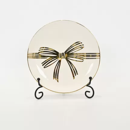 Golden Bow Plate