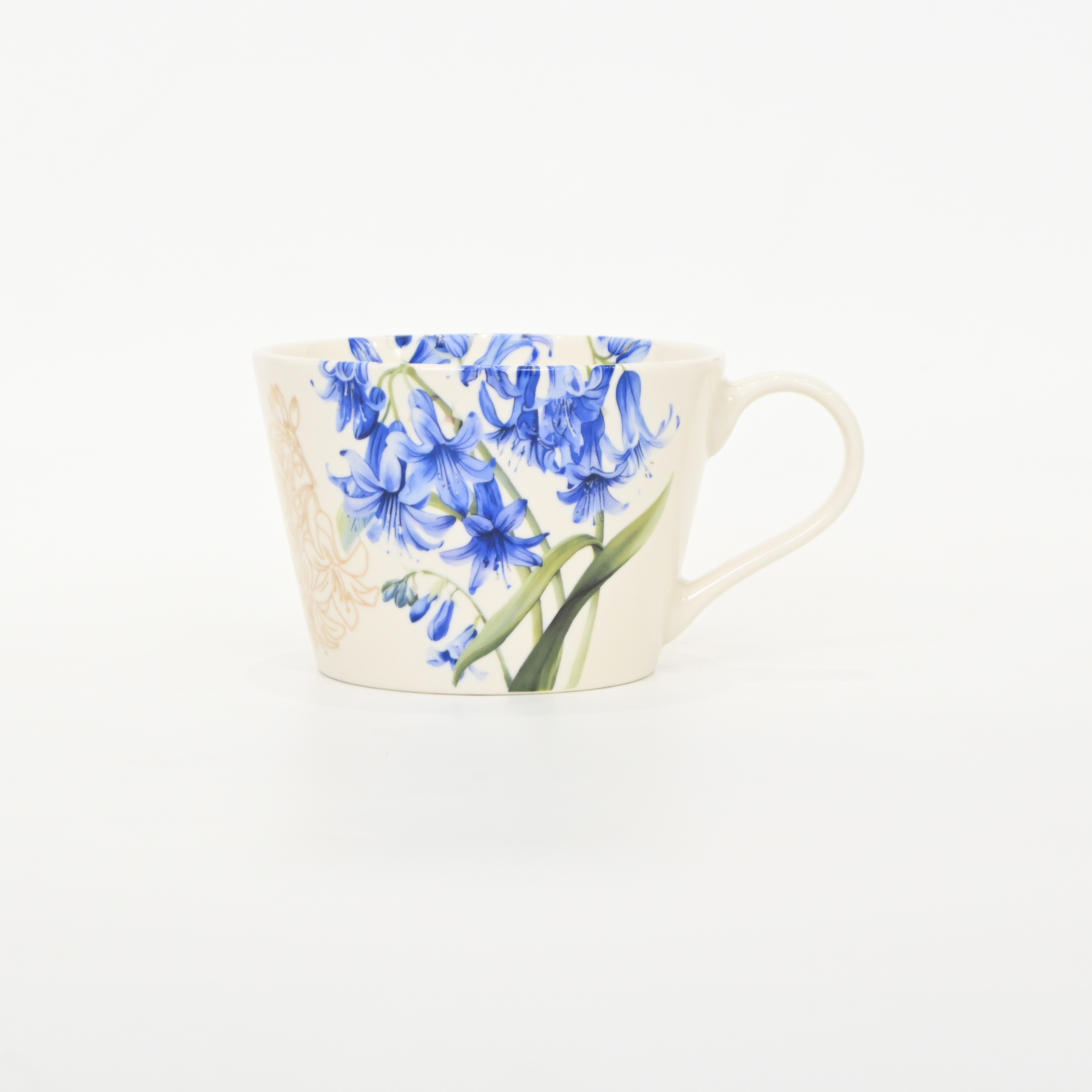 Floral Corner Mug