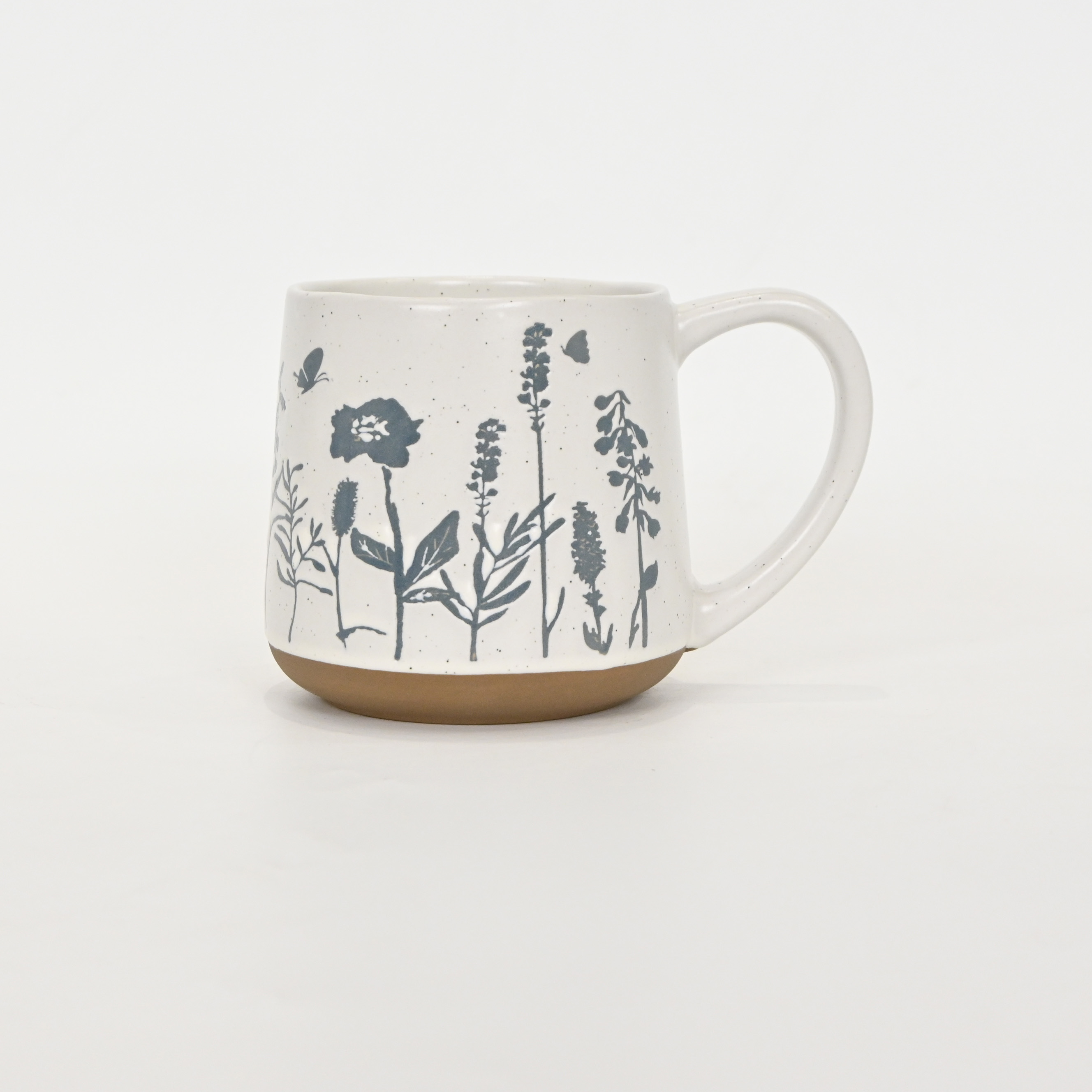Floral Mug-white