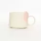 Bow Mug-cream pink