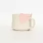 Bow Mug-cream pink
