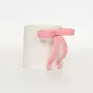 Bow Mug-matte pink