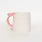 Bow Mug-matte pink