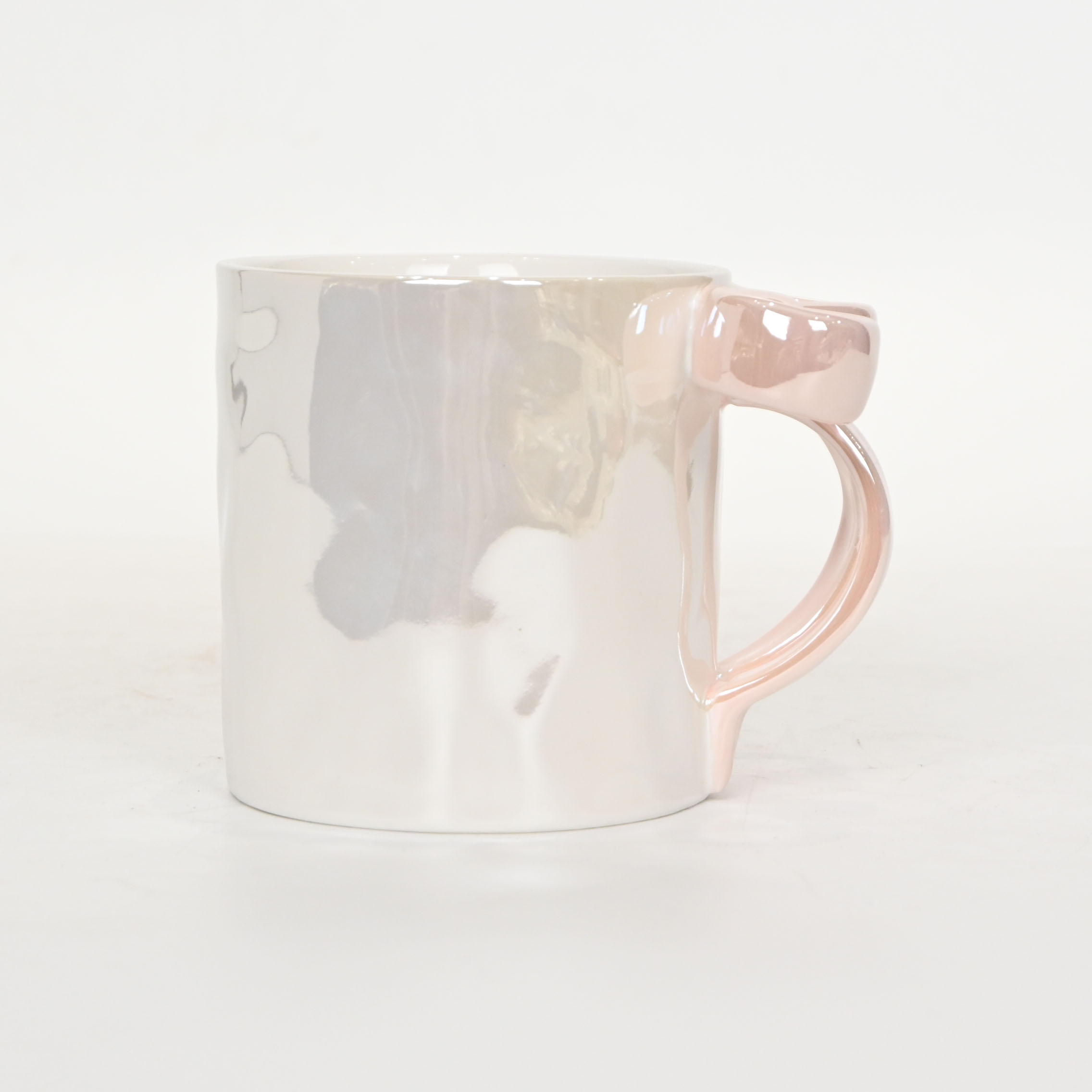 Bow Mug-pearl pink