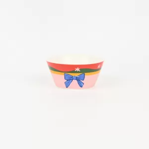 Small Floral Bow Cake Bowl