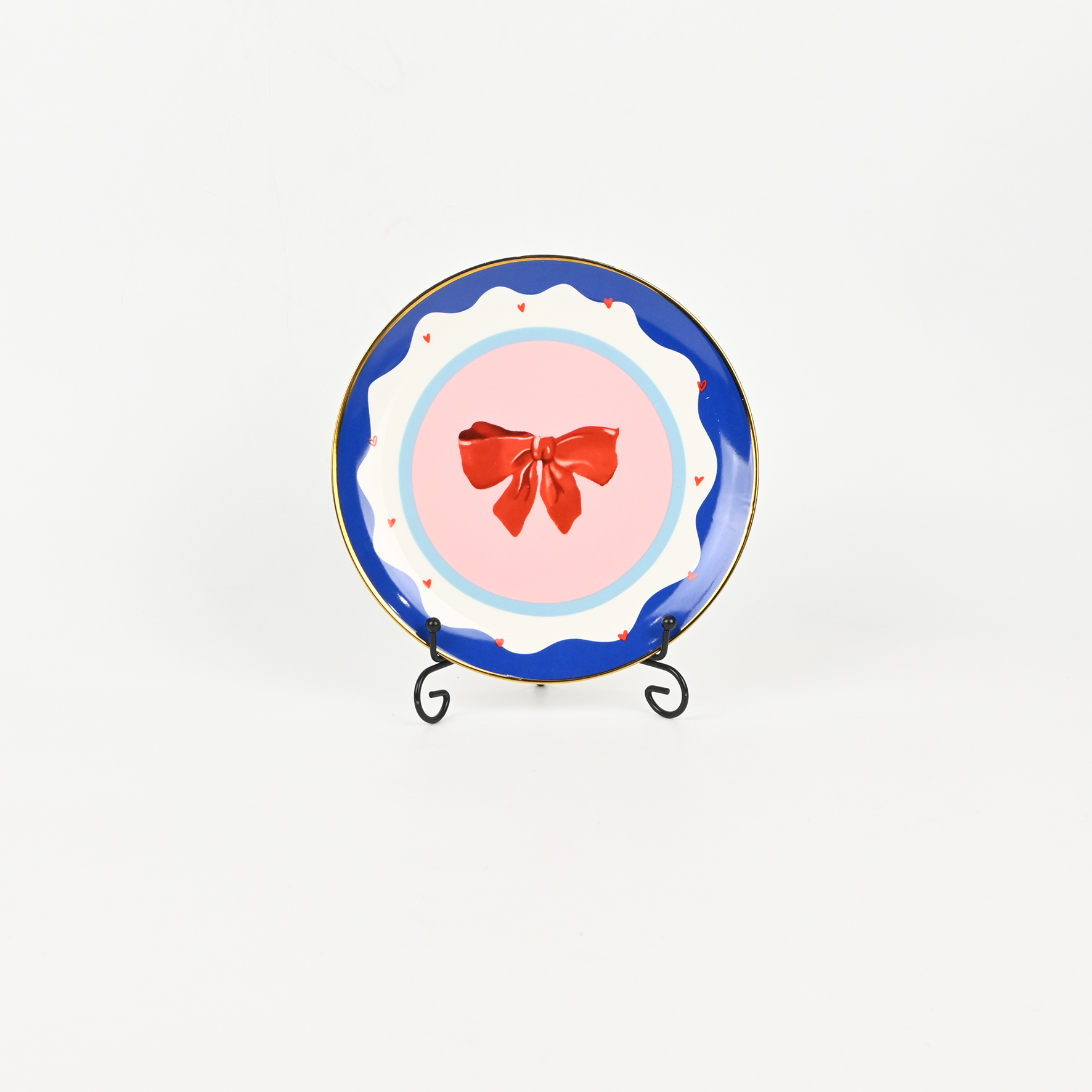 Heart Bow Cake Plate