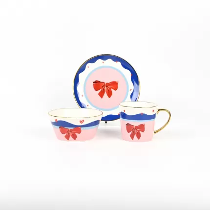 Heart Bow Cake Plate