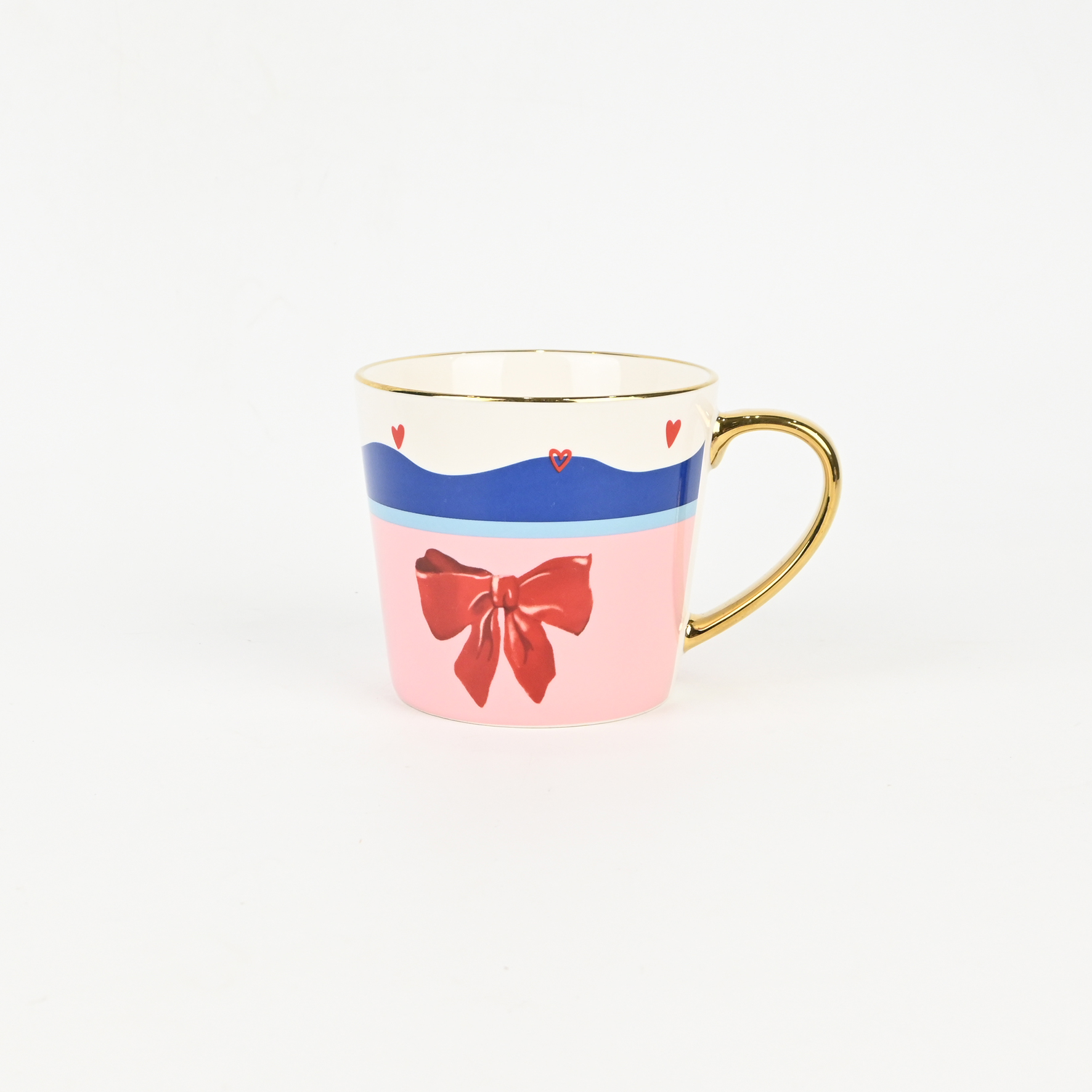 Heart Bow Cake Mug