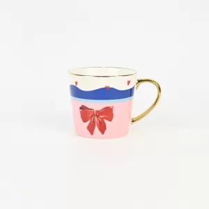 Heart Bow Cake Mug