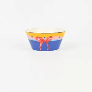 Polka Dot Bow Cake Bowl
