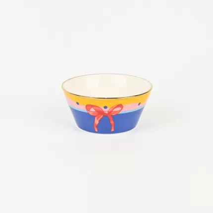 Polka Dot Bow Cake Bowl
