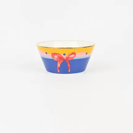 Polka Dot Bow Cake Bowl
