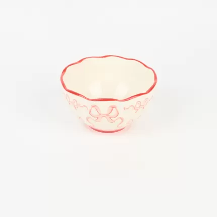 Bow and Flower Bowl