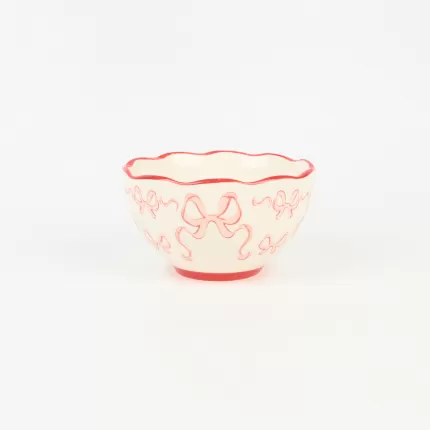 Bow and Flower Bowl