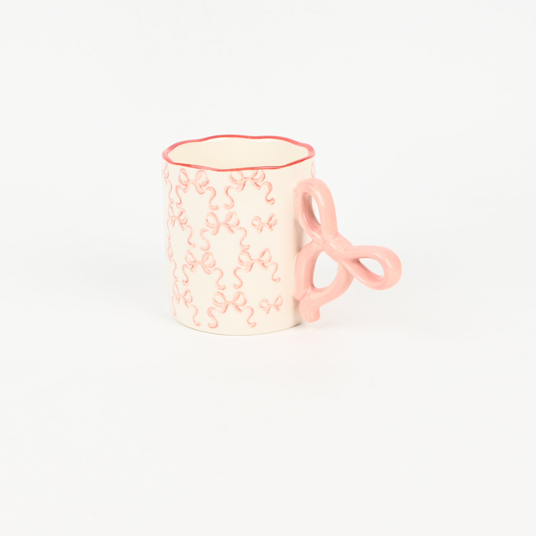 Bow and Flower Mug