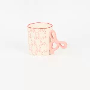 Bow and Flower Mug