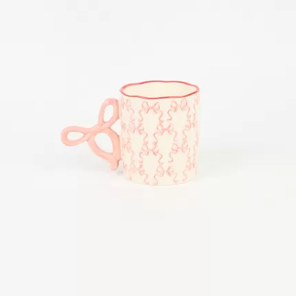 Bow and Flower Mug