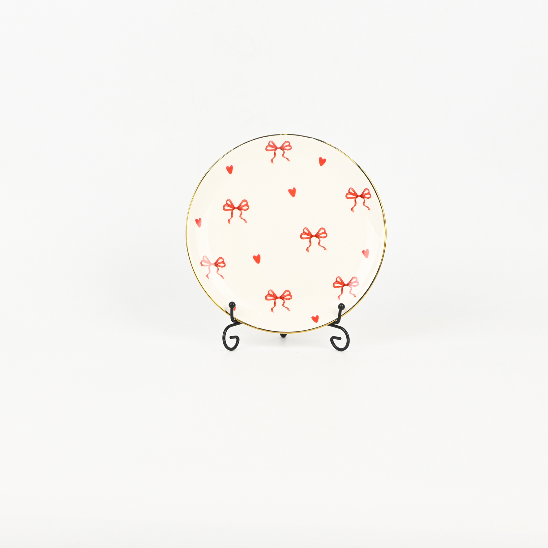 Heart Bow Plate