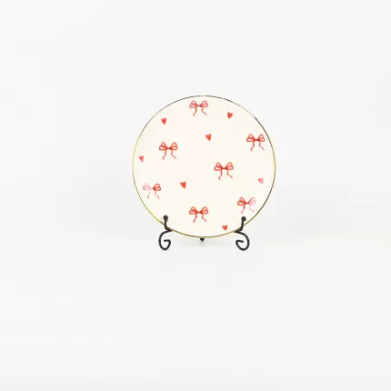 Heart Bow Plate
