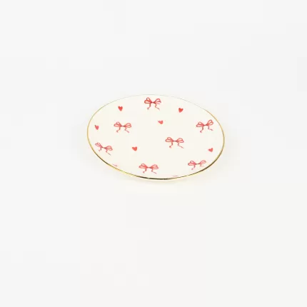 Heart Bow Plate