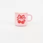 Cherry Bow Mug-pink