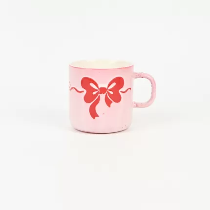 Bow Mug-pink