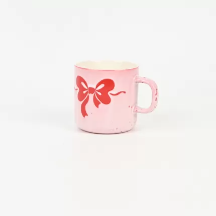 Bow Mug-pink