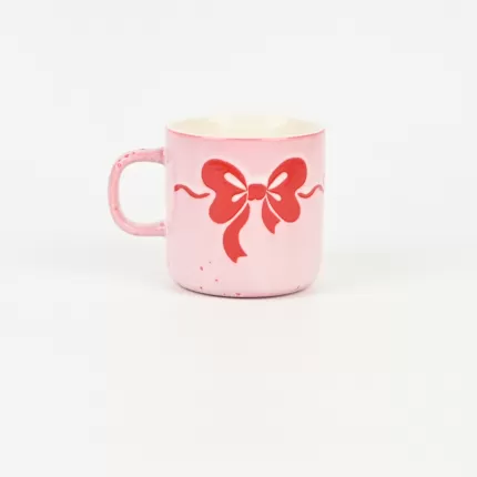 Bow Mug-pink