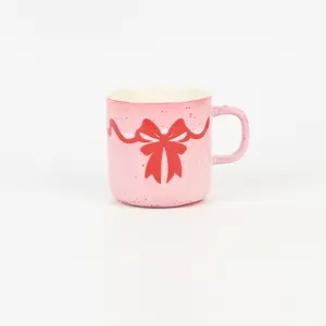 Bow Mug-pink