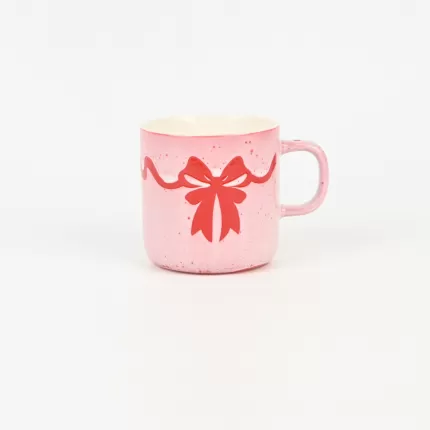 Bow Mug-pink
