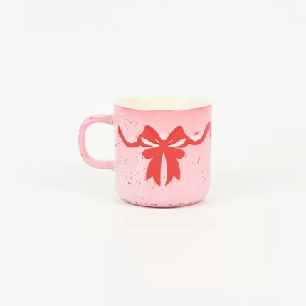 Bow Mug-pink