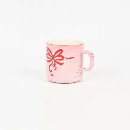 Bow Mug-pink