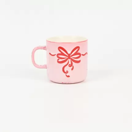 Bow Mug-pink