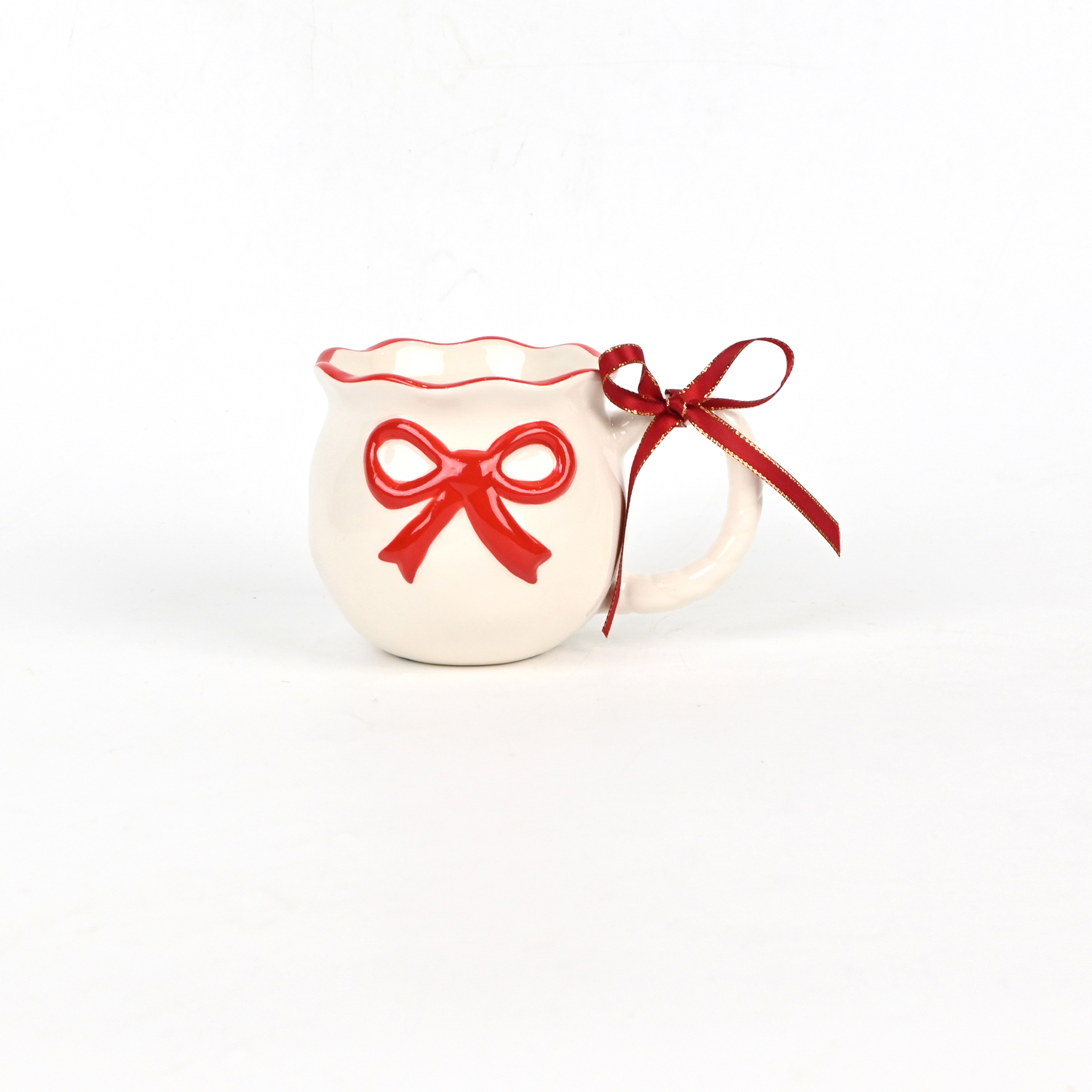 Bow Mug-red