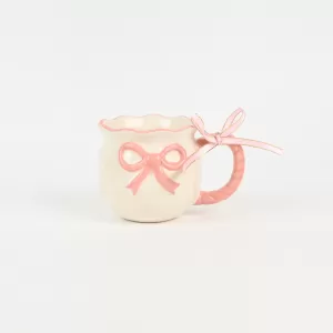 Bow Mug-pink